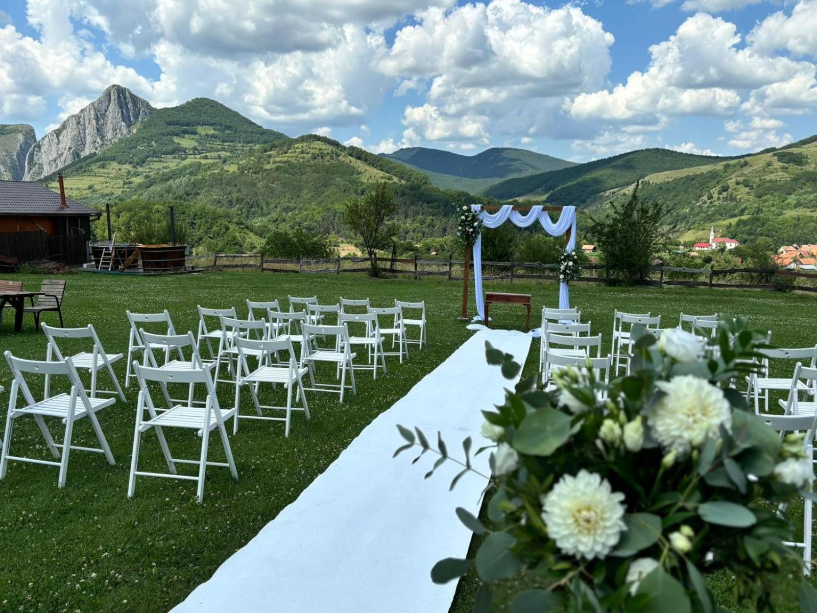 Pensiunea Bodrogeni Poiana Aiudului Exterior photo